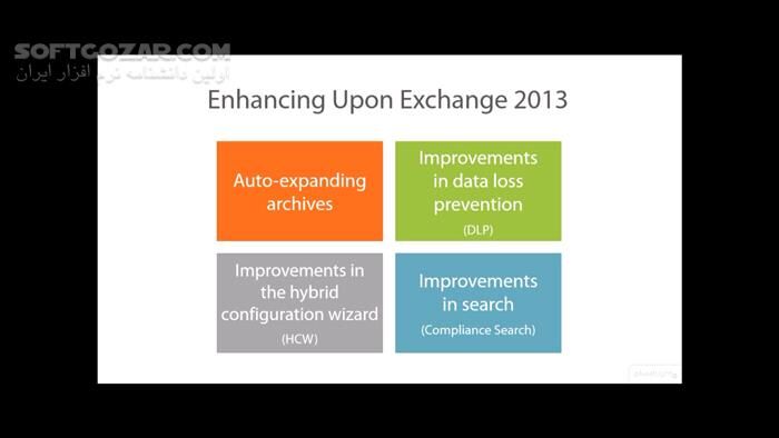 دانلود Pluralsight - Exchange Server 2016 First Look - دانلود آموزش اکسچنج سرور 2016 - سافت گذر