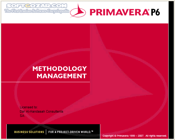 دانلود Primavera P6 6.0 / 7.0 / 8.3 / 16.1 / 17.7 - دانلود قویترین نرم افزار برای زمان بندی و کنترل پروژه - سافت گذر