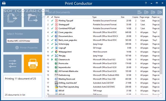 دانلود Print Conductor v11.0.2512.15130 - دانلود پرینت گرفتن از چندین فایل به‌طور همزمان - سافت گذر