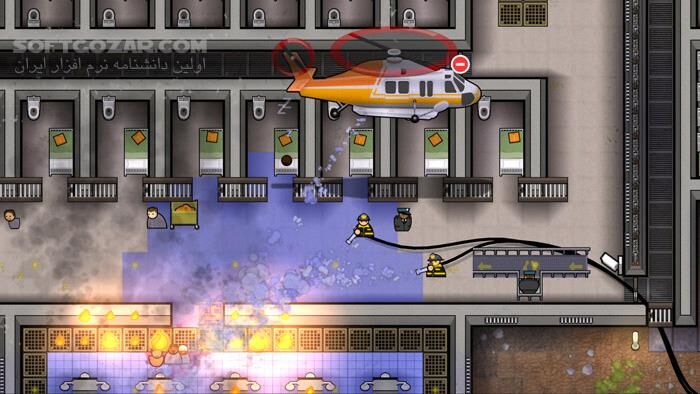 دانلود Prison Architect - The Sunset - دانلود بازی ساخت و ساز برای کامپیوتر - سافت گذر