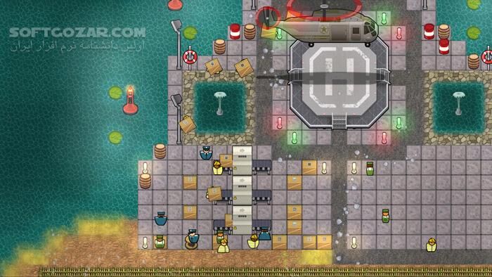 دانلود Prison Architect - The Sunset - دانلود بازی ساخت و ساز برای کامپیوتر - سافت گذر