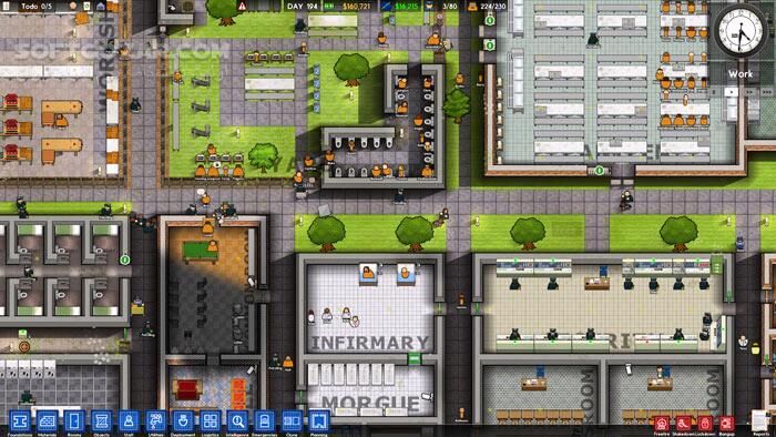 دانلود Prison Architect - The Sunset - دانلود بازی ساخت و ساز برای کامپیوتر - سافت گذر