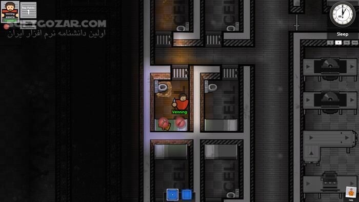 دانلود Prison Architect - The Sunset - دانلود بازی ساخت و ساز برای کامپیوتر - سافت گذر