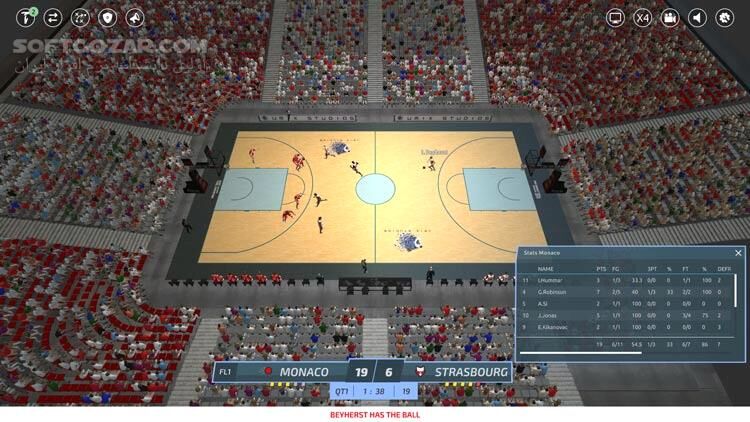 دانلود Pro Basketball Manager 2019 + Updates - دانلود بازی مدیریت بسکتبال برای کامپیوتر - سافت گذر