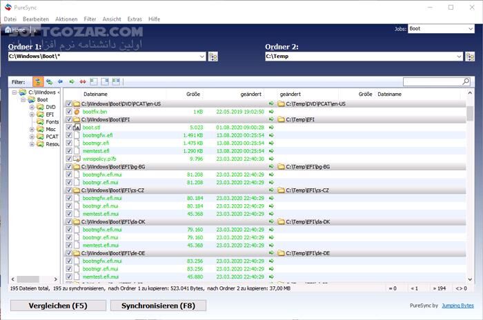 دانلود PureSync 7.2.2 - دانلود پشتیبان گیری و همگام‌ سازی فایل ها - سافت گذر