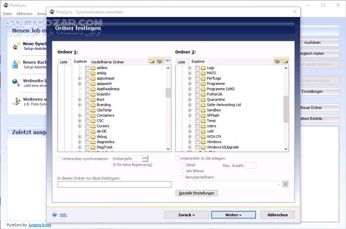 دانلود PureSync 7.2.2 - دانلود پشتیبان گیری و همگام‌ سازی فایل ها - سافت گذر