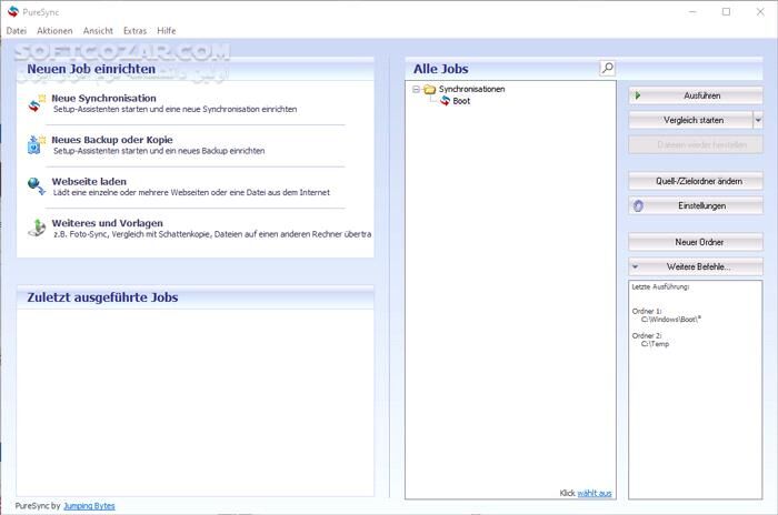 دانلود PureSync 7.2.2 - دانلود پشتیبان گیری و همگام‌ سازی فایل ها - سافت گذر