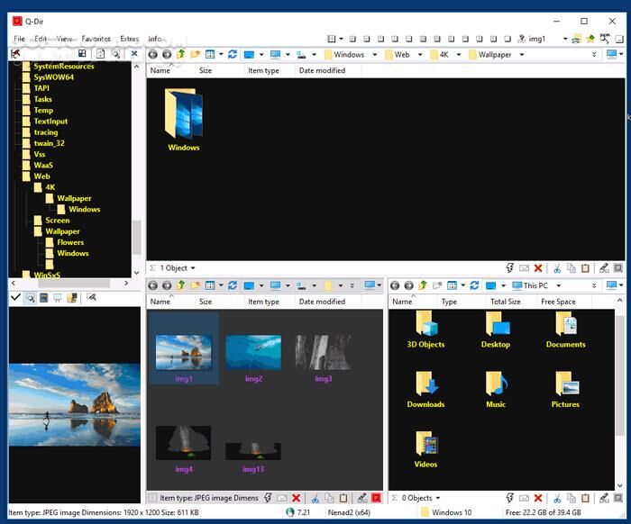 دانلود Q-Dir 12.46 - دانلود مدیریت فایل - سافت گذر