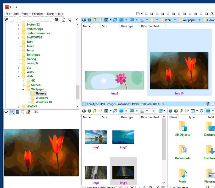 دانلود Q-Dir 12.46 - دانلود مدیریت فایل - سافت گذر