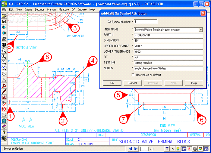 دانلود QA-CAD 12.A.02 + CAD Viewer 12.A.02 - دانلود ابزار مشاهده و ویرایش طراحی و نقشه کشی - سافت گذر