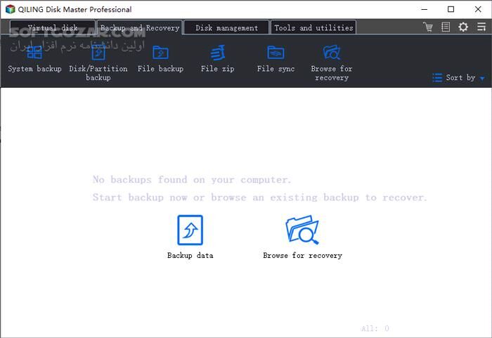 دانلود QILING Disk Master Professional / Server / Technician 8.0 - دانلود پشتیبان گیری و بازیابی اطلاعات هارد دیسک - سافت گذر