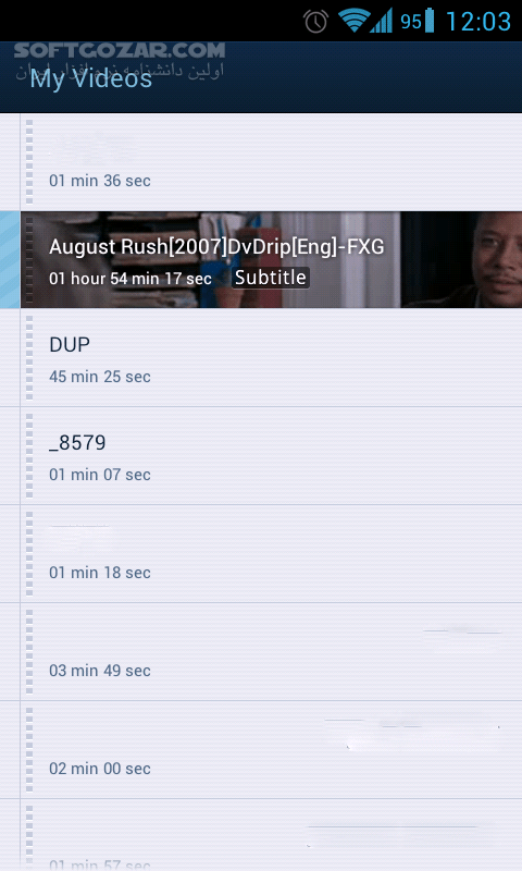 دانلود QQPlayer 3.0.1.301 for Android +2.3 - دانلود پلیر تصویری با محیط کاربری زیبا و امکانات مناسب برای اندروید - سافت گذر
