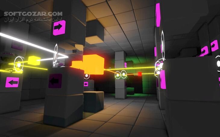 دانلود QUBE-  Quick Understanding of Block Extrusion - دانلود بازی حل معمای پیچیده جعبه - سافت گذر