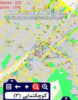 دانلود نقشه دقیق و کامل شهر قم - دانلود راهنمای نرم افزار گردشگری قم برای اندروید - سافت گذر