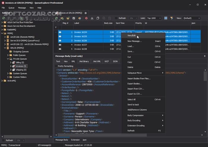 دانلود QueueExplorer Professional 5.0.64 - دانلود مدیریت پیام های ویندوز - سافت گذر