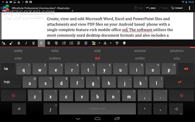 دانلود QuickWrite Keyboard 3.0.57 for Android +2.3 - دانلود کیبرد اندروید برای اندروید - سافت گذر