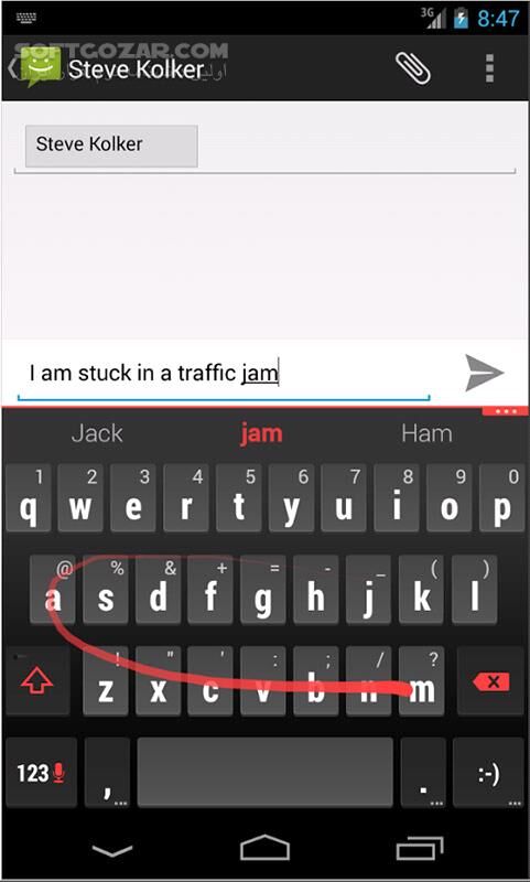 دانلود QuickWrite Keyboard 3.0.57 for Android +2.3 - دانلود کیبرد اندروید برای اندروید - سافت گذر