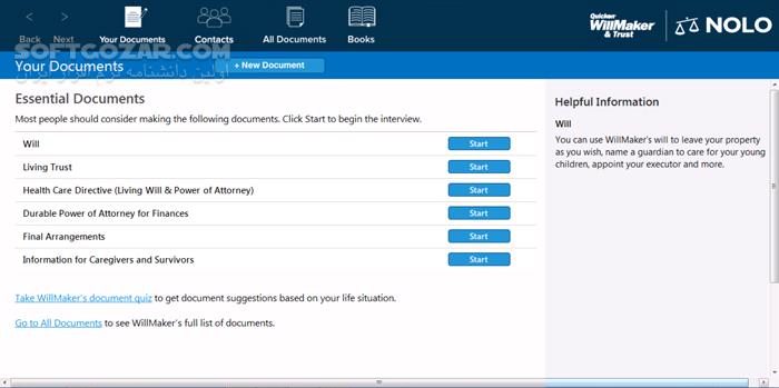 دانلود Quicken WillMaker & Trust 2025 v25.5.3041 - دانلود تنظیم وصیت نامه - سافت گذر