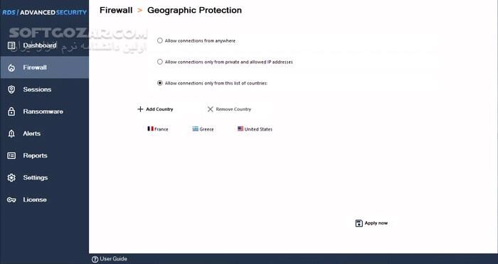 دانلود RDS Advanced Security Ultimate 7.4.10.28 - دانلود حفاظت از ریموت دسکتاپ - سافت گذر