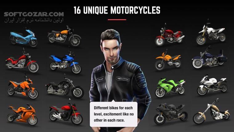 دانلود Racing Fever Moto 1.81.0 For Android +4.0.3 - دانلود موتور سواری اندروید برای اندروید - سافت گذر