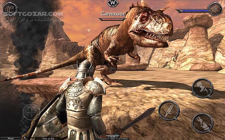 دانلود Ravensword: Shadowlands 21 for Android +4.0 - دانلود بازی سرزمین سایه ها برای اندروید - سافت گذر