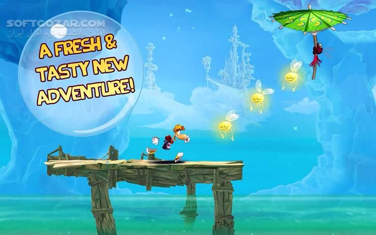 دانلود Rayman Fiesta Run 1.4.2 for Android +3.0 - دانلود بازی دونده ریمن برای اندروید - سافت گذر