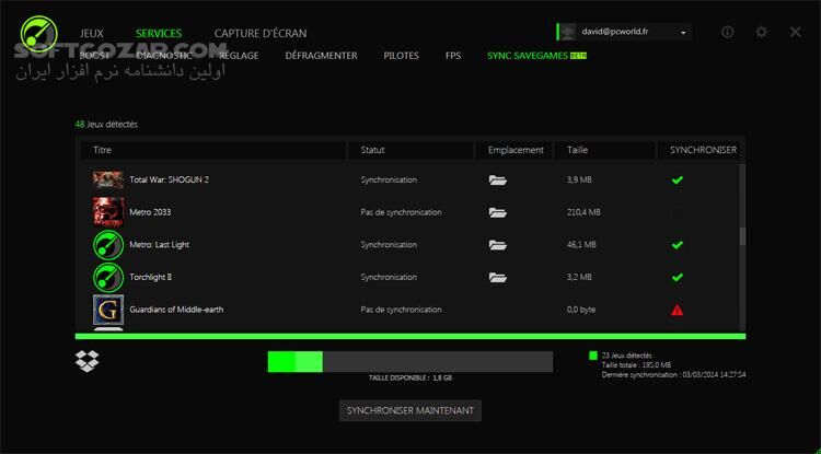 دانلود Razer Cortex 9.15.19.1412 Game Booster - دانلود نرم افزار بهینه ساز و اجرای سریع تر بازی ها - سافت گذر