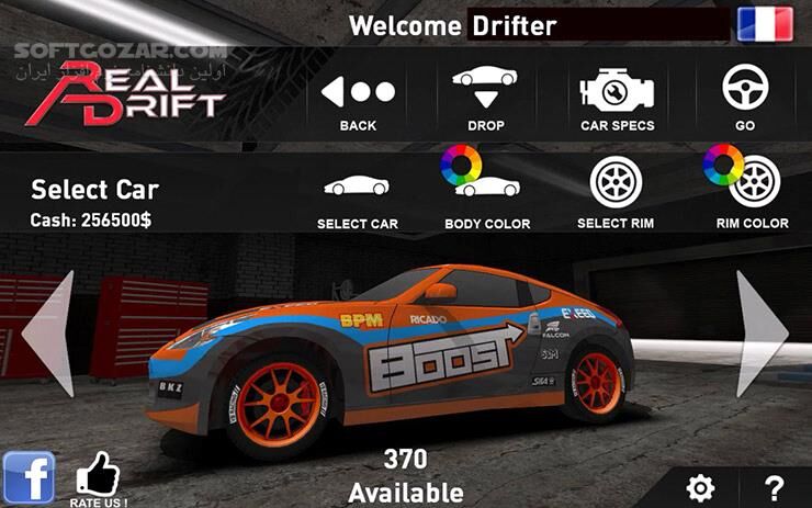 دانلود Real Drift Car Racing 5.0.7 for Android +2.3 - دانلود مسابقات ماشین سواری برای اندروید - سافت گذر
