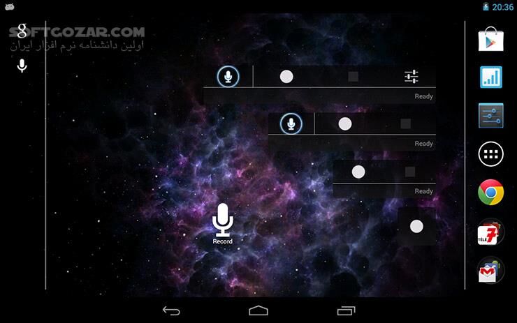 دانلود RecForge II Pro 1.2.8.1g / I Pro 2.1.16 for Android +1.6 - دانلود برنامه ضبط پرقدرت صدا با امکانات بالا برای اندروید - سافت گذر