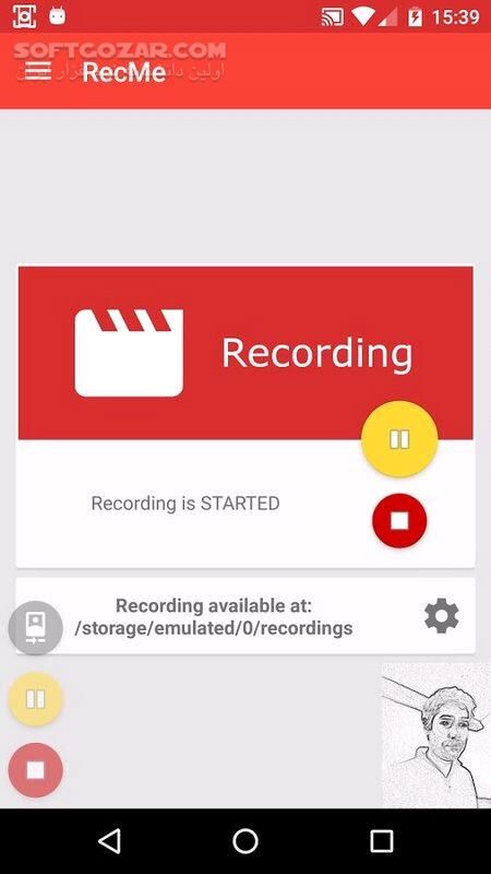 دانلود RecMe Pro Screen Recorder HD 2.7.0 for Android +4.0.3 - دانلود ضبط حرفه ای صفحه نمایش برای اندروید - سافت گذر