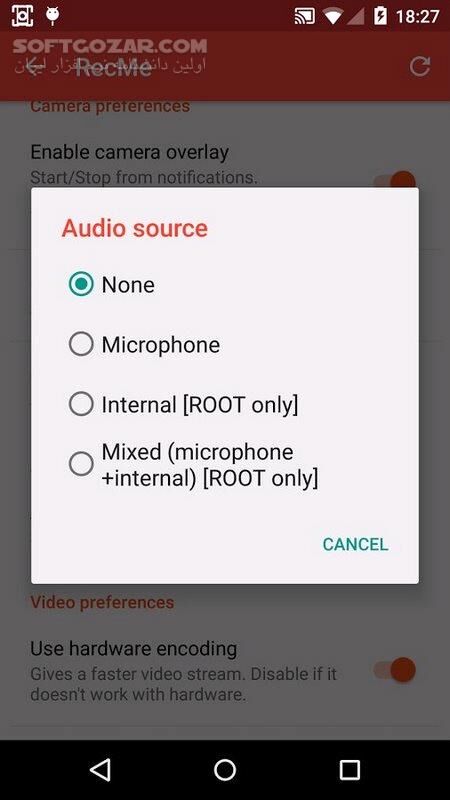 دانلود RecMe Pro Screen Recorder HD 2.7.0 for Android +4.0.3 - دانلود ضبط حرفه ای صفحه نمایش برای اندروید - سافت گذر