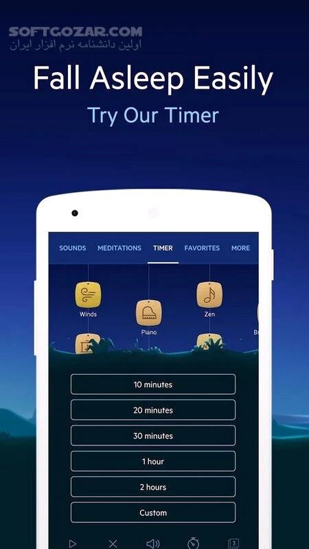 دانلود BetterSleep: Sleep tracker 25.22.2 for Android +8.0 - دانلود ریلکس ملودی برای اندروید - سافت گذر