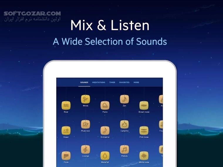 دانلود BetterSleep: Sleep tracker 25.22.2 for Android +8.0 - دانلود ریلکس ملودی برای اندروید - سافت گذر