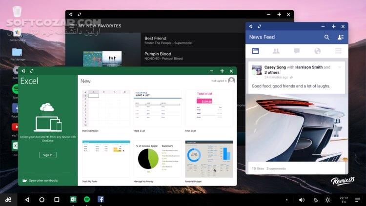 دانلود Remix OS for PC Android M 3.0.207 - دانلود ریمیکس اواس - سافت گذر