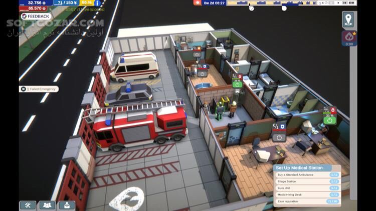 دانلود Rescue HQ - The Tycoon - دانلود بازی بهترین بازی های استراتژیک برای کامپیوتر - سافت گذر