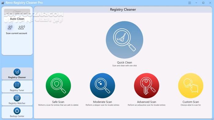 دانلود Revo Registry Cleaner Pro 2.0.5 - دانلود پاکسازی رجیستری - سافت گذر