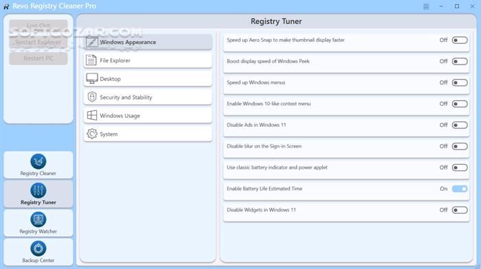 دانلود Revo Registry Cleaner Pro 2.0.5 - دانلود پاکسازی رجیستری - سافت گذر