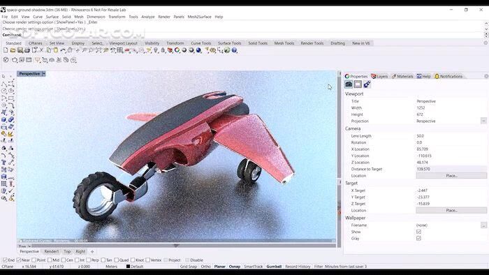 دانلود Rhinoceros 8.26.25349.19001 / macOS - دانلود مدل سازی راینو - سافت گذر