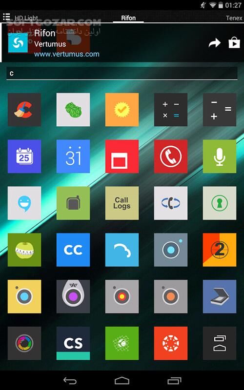 دانلود Rifon Icon 18.6.1 for Adnroid +4.0 - دانلود آیکون برای اندروید - سافت گذر