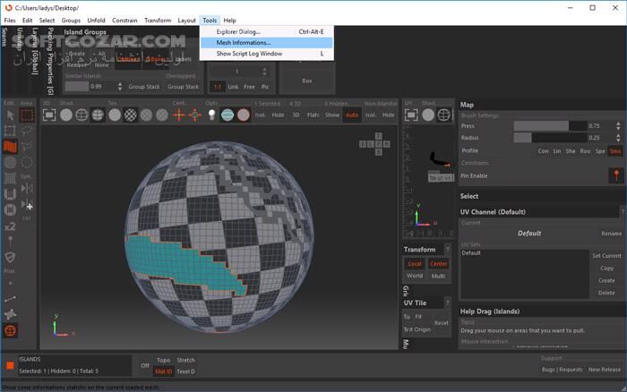 دانلود RizomUV Virtual Spaces / Real Space 2025.0.104 (x64) - دانلود ایجاد و ویرایش نقشه‌های یو وی - سافت گذر
