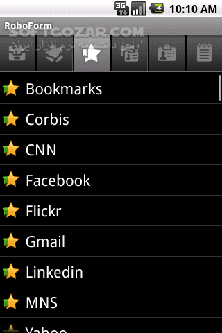 دانلود RoboForm 8.10.6.17 for Android +2.2 - دانلود نرم افزار معروف و قدرتمند ذخیره پسوردهای اینترنتی برای اندروید - سافت گذر