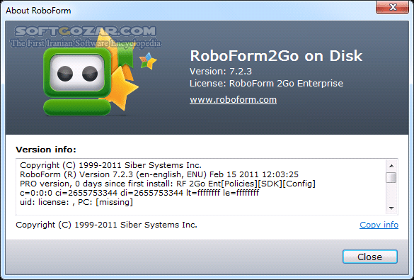 دانلود AI RoboForm 7.9.32.2 Final - دانلود مدیریت پسورد ها روبوفروم - سافت گذر