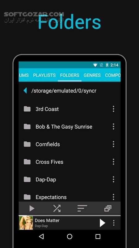 دانلود Rocket Player : Music Player 5.13.100 for Android +4.1 - دانلود راکت پلیر برای اندروید - سافت گذر