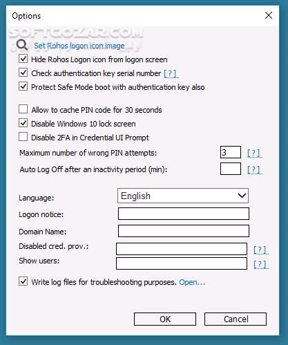 دانلود Rohos Logon Key 5.3 - دانلود قفل کامپیوتر با فلش مموری - سافت گذر