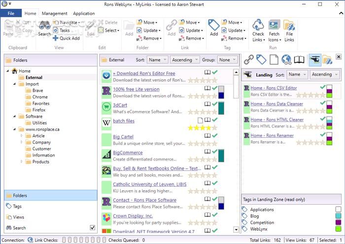 دانلود Rons WebLynx Pro v2025.6.18.1346 - دانلود مدیریت بوکمارک ها - سافت گذر