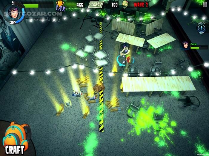 دانلود Rooster Teeth vs. Zombiens - دانلود بازی دندان‌های خروس جنگی علیه زامبی‌ها - سافت گذر