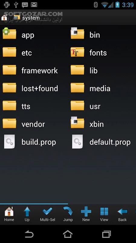دانلود Root Browser 3.5.10.0 for Android +2.3 - دانلود مدیریت فایل برای اندروید - سافت گذر