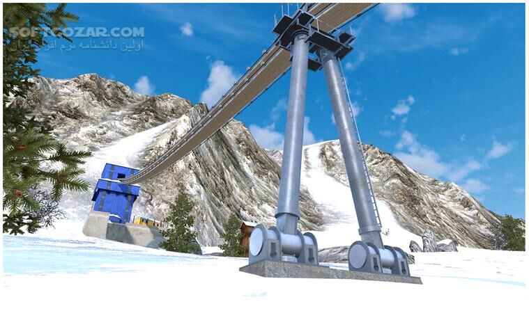 دانلود Ropeway Simulator 2014 - دانلود بازی شبیه‌ساز تله‌کابین 2014 - سافت گذر