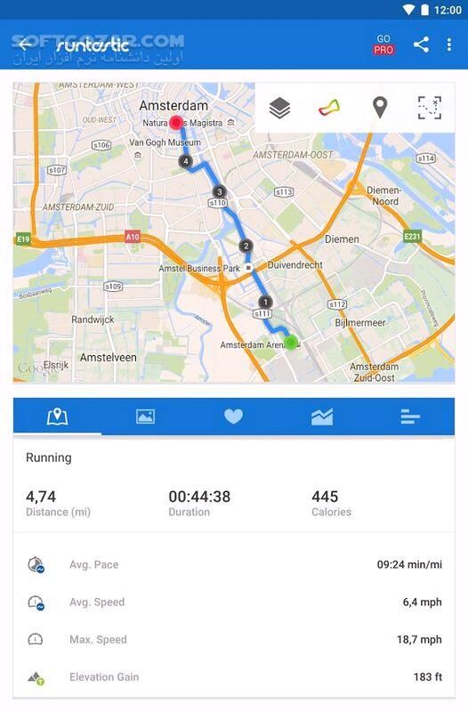 دانلود Runtastic PRO Running, Fitness 9.10.1 for Android +4.1 - دانلود ران تستیک برای اندروید - سافت گذر
