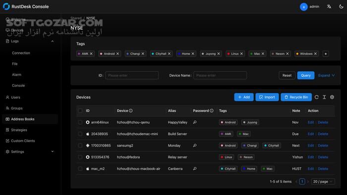 دانلود RustDesk 1.4.4 - دانلود کنترل از راه دور کامپیوتر - سافت گذر